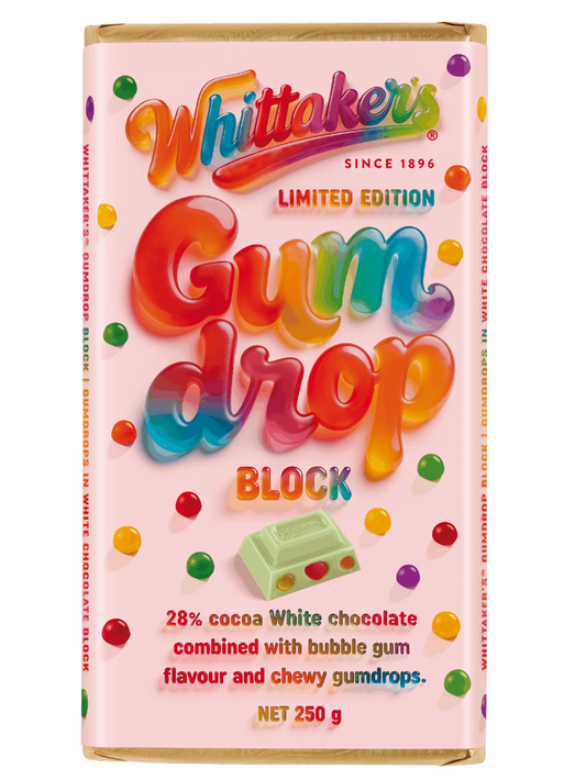 Whittaker's Limited Edition Gumdrop White Chocolate 250g