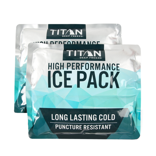 TITAN HIGH PERFORMANCE ICE PACK SET INCLUDES 6 ICE PACKS