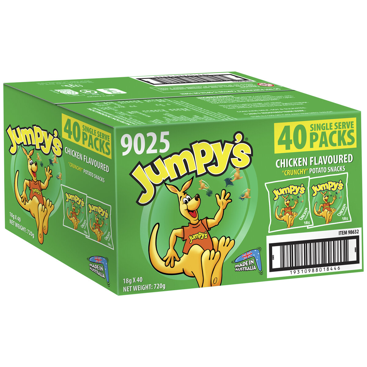 JUMPY'S CHICKEN 40 X 18G – GoPotatoes