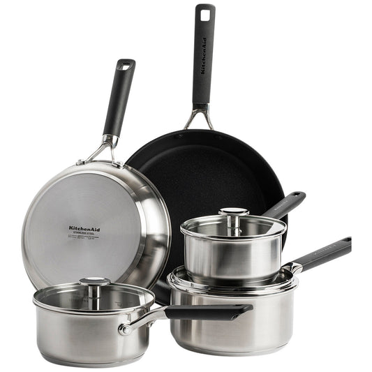 Kitchemnaid Classic induction cookset 8 piece set