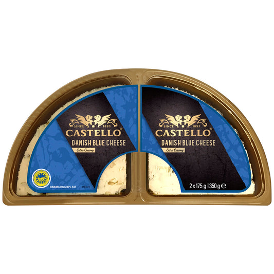 Castello Extra Creamy Danish Blue Cheese 2 x 175g Denmark