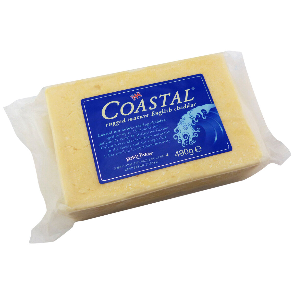 Ford Farm Coastal Cheddar 490g UK