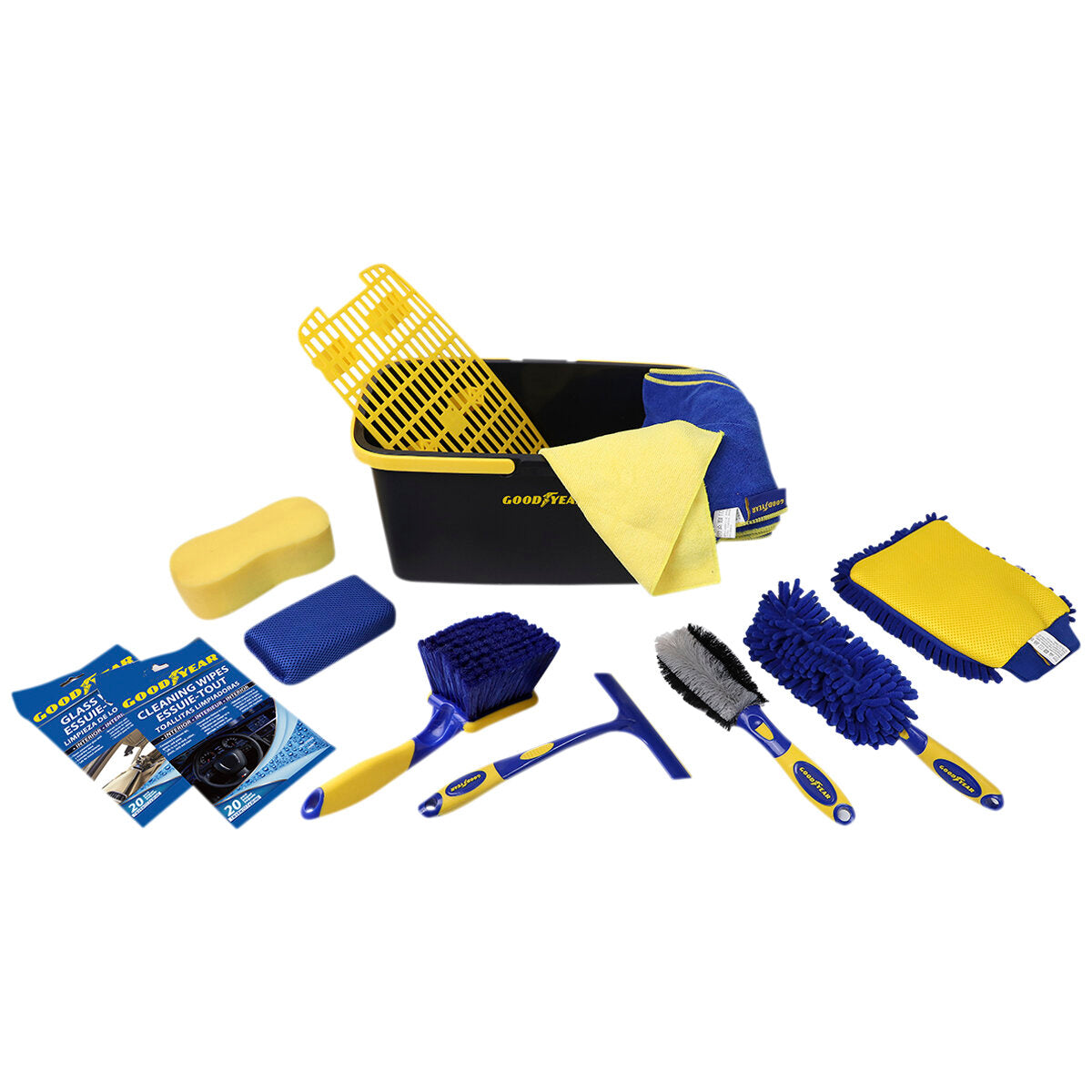 GOODYEAR ULTIMATE CAR WASH KIT 12 PIECES