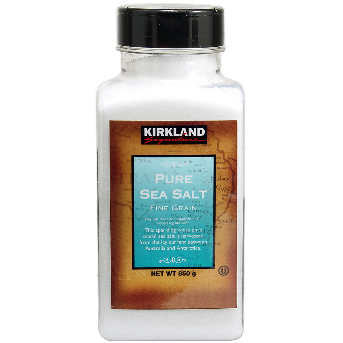 Kirkland Signature Pure Sea Salt 850g