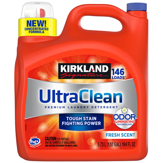 Kirkland Signature Ultra Laundry Liquid 5.73L / 146 loads