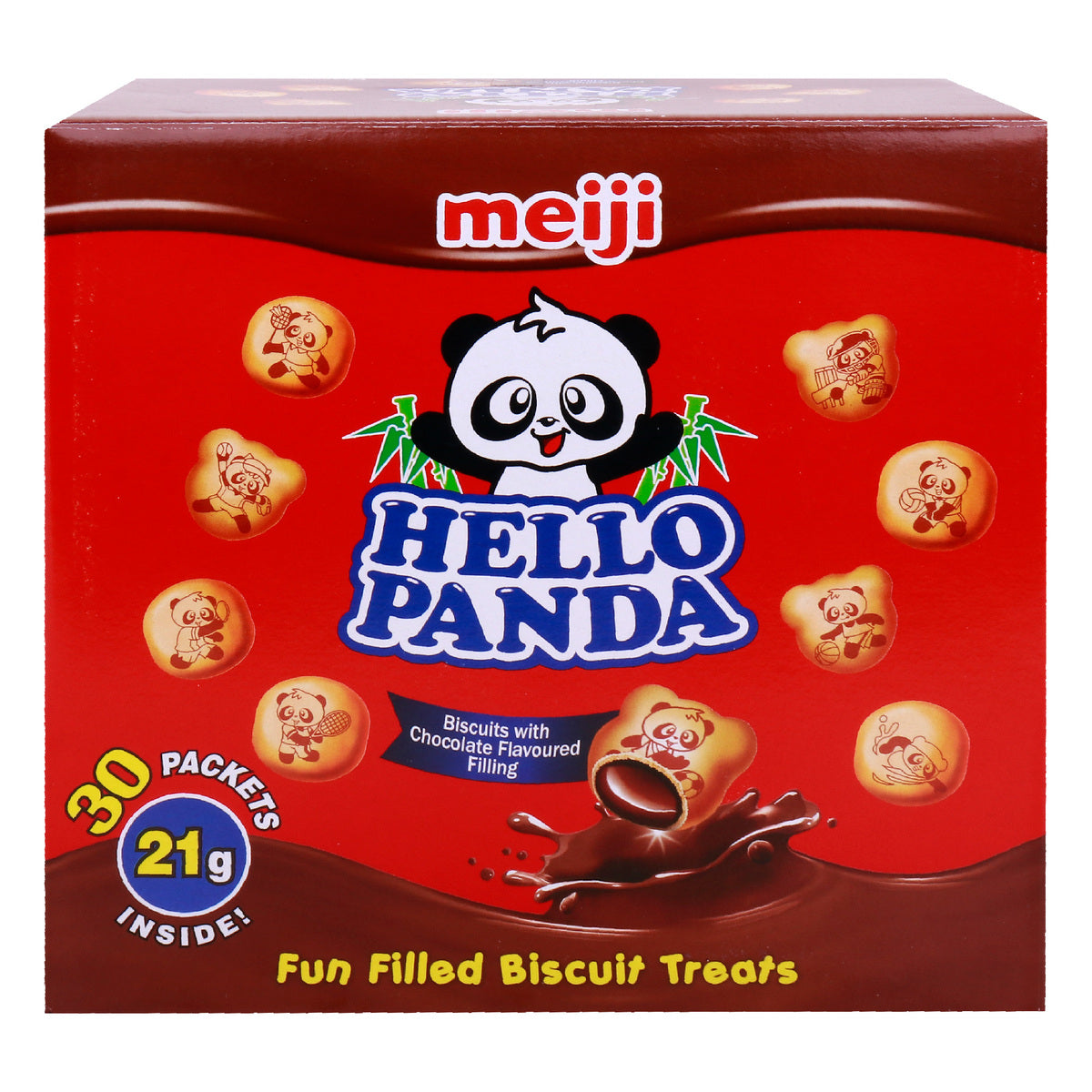 Meiji Hello Panda 30 x 21g