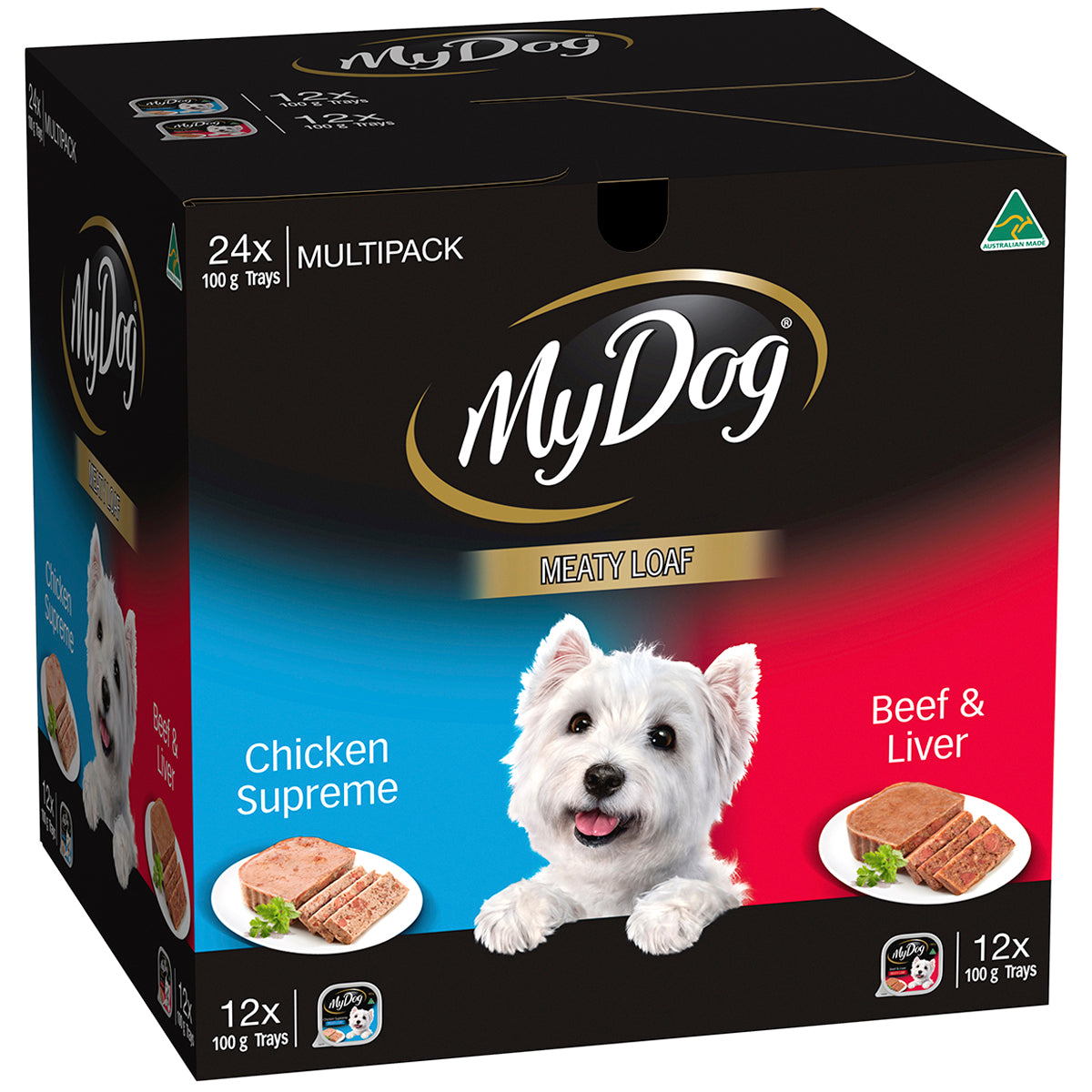 My Dog Chicken, Beef & Liver 24 x 100g