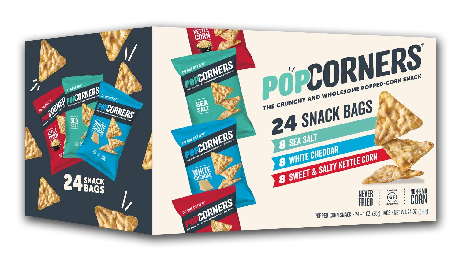 POPCORNERS VARIETY BOX 24 X 28G – GoPotatoes