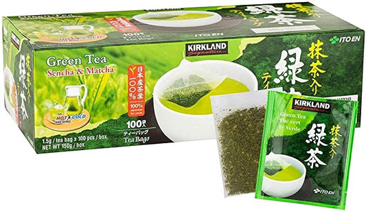 Kirkland Signature Japanese Green Tea 100pk (150g)