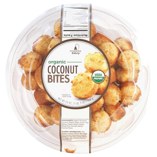 El Camino real Bakery organic coconut bites 708G