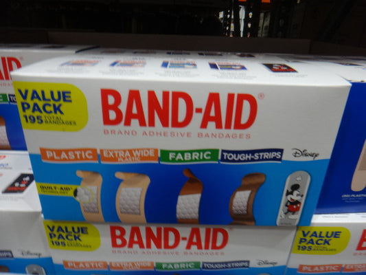 band-aid value pack 195 ct
