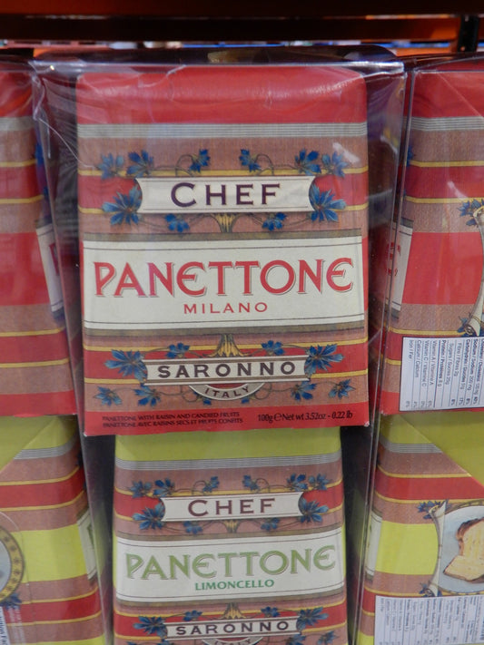 CHEF MINI PANETTONE ASSORTMENT 5 X 100G