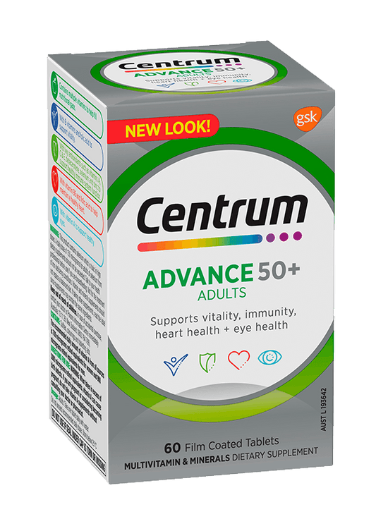 Centrum advance 50+ multivitamin 200ct