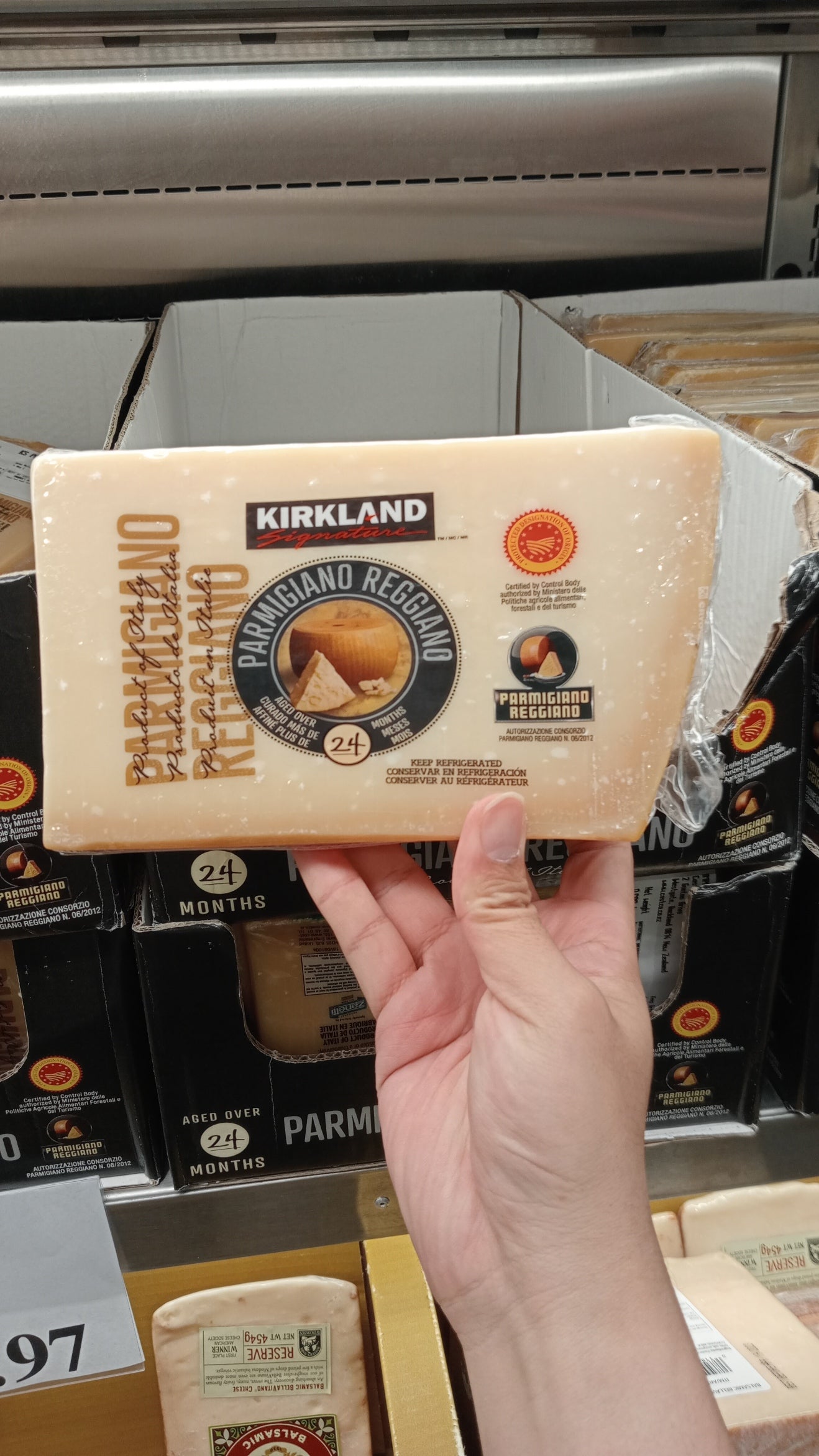 Kirkland Signature Parmigiano Reggiano 24 months Italy