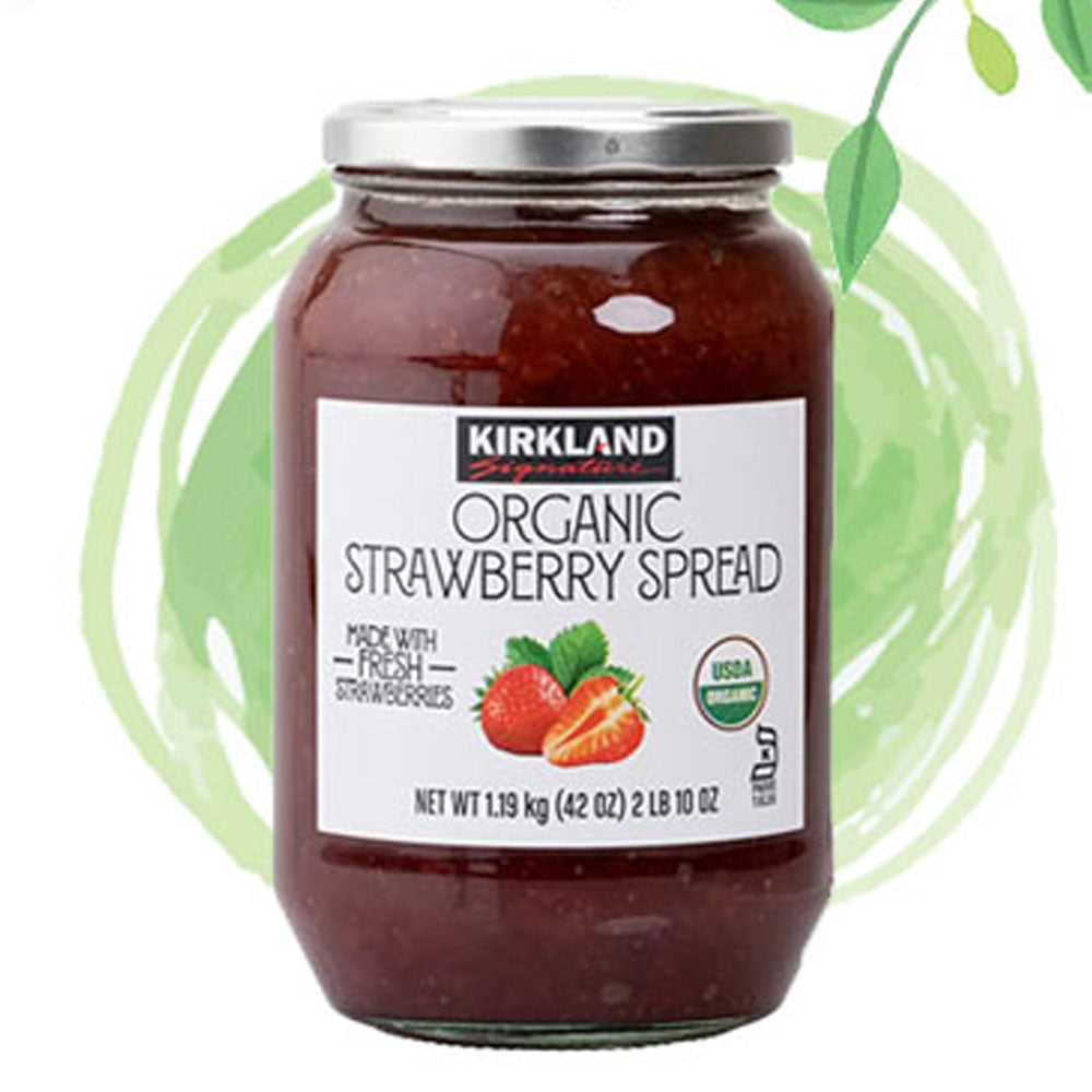 KIRKLAND SIGNATURE ORGANIC STRAWBERRY SPREAD 1.19KG