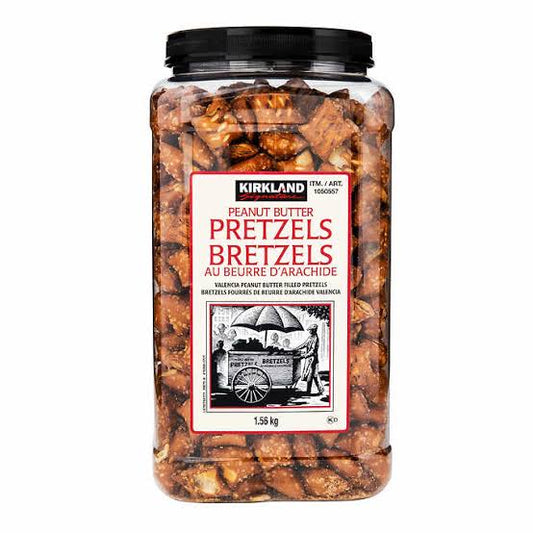 Kirkland Signature Peanut Butter Pretzels 1.56KG