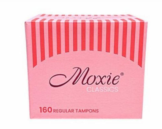 Moxie Classics Regular Tampons 160 pack
