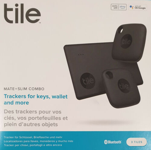 Tile Mate + Slim (3 pack) bluetooth tracker