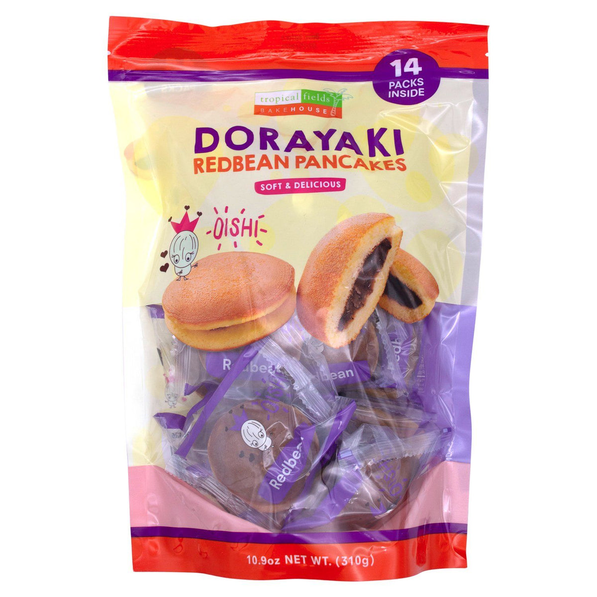 TROPICAL FIELDS DORAYAKI PANCAKE 14 X 22G