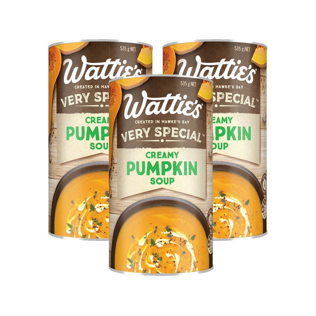 Wattie's creamy pumpkin soup 12 x 535g